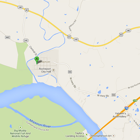 Google map location of Stockton Mercantile